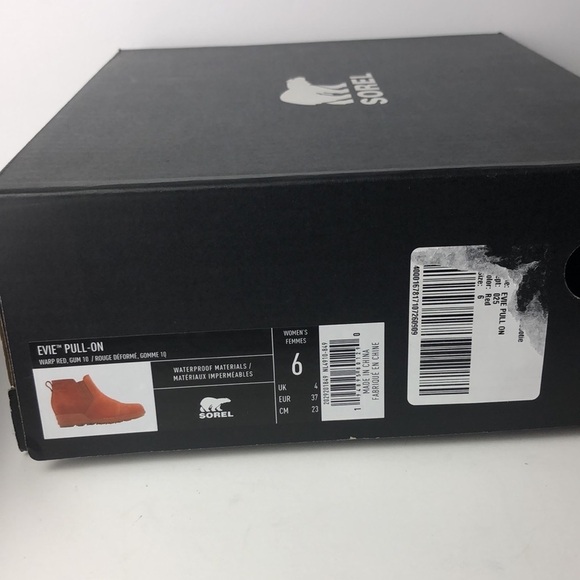 NEW Sorel Evie Pull On Short Wedge Ankle Boots - Picture 9 of 10